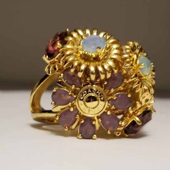 🌟RARE***COACH TONY DUQUETTE RING - Picture 3 of 4